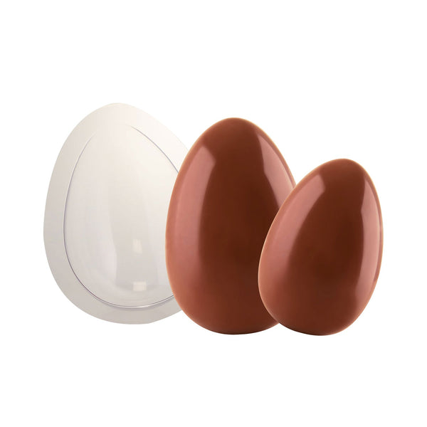 Martellato Half Egg Plastic Chocolate Mold – 12.8 × 9.45 in
