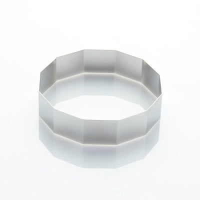 Martellato Diamond Circle Stainless Steel Cake Ring Ø202 × H40 mm