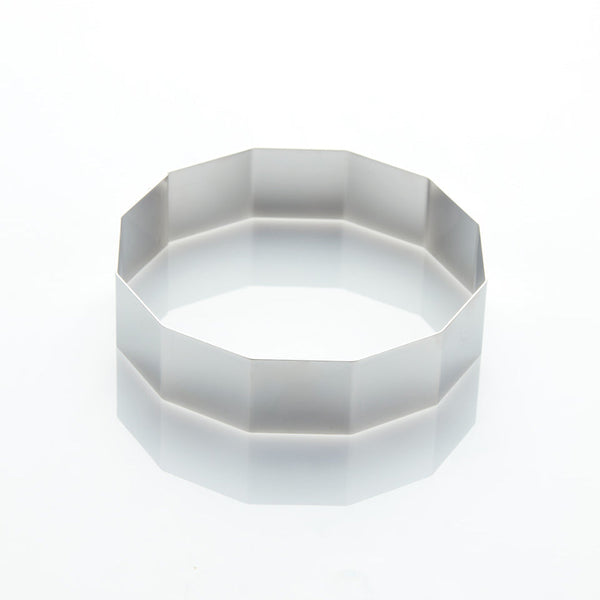 Martellato Diamond Circle Stainless Steel Cake Ring Ø202 × H40 mm