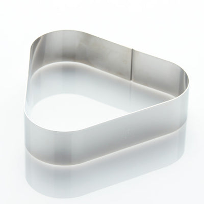 Martellato Tris Stainless Steel Triangle Cake Ring 197 × 184 × H40 mm