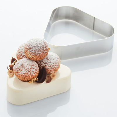 Martellato Tris Stainless Steel Triangle Cake Ring 170 × 159 × H40 mm