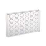 Martellato Round Praline Polycarbonate Chocolate Mold Ø27 × H20 mm