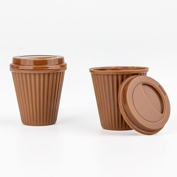 Martellato Barista Coffee Cup Polycarbonate Chocolate Mold Kit, 2 Pieces