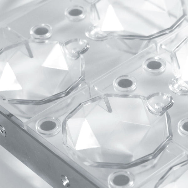 Martellato Diamantine 3D BPA-Free Spinning Polycarbonate Chocolate Mold