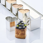 Martellato Mini Love 5 Stainless Steel Travel Cake Mold