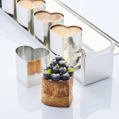 Martellato Mini Love 5 Stainless Steel Travel Cake Mold