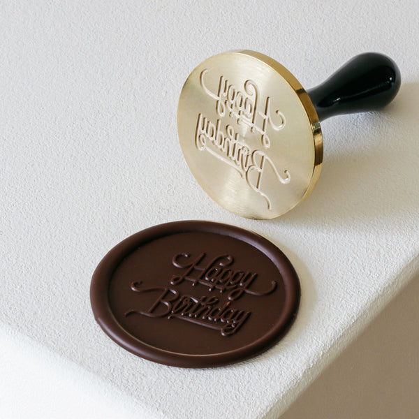 Martellato Happy Birthday Chocolate Stamp Ø60 mm