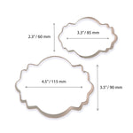 PME Plaque Cutter Style 4, Set of 2