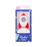 PME Rocket Themed Candle