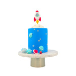 PME Rocket Themed Candle