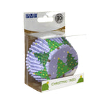 PME Foil Lined Cupcake Cases, Christmas Tree
