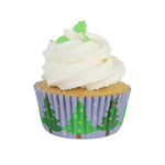 PME Foil Lined Cupcake Cases, Christmas Tree
