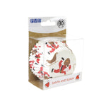 PME Foil Lined Cupcake Cases, Santa & Sleigh