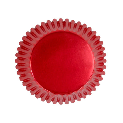 PME Metallic Cupcake Cases, Red