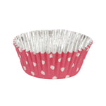 PME Foil Lined Cupcake Cases, Pink Polka Dots