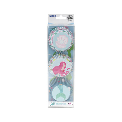 PME Foil Lined Cupcake Cases, Mermaid, Set of 3
