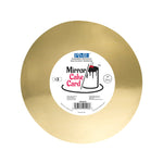 PME Round Mirror Cake Card 8in, Gold, Pack of 3