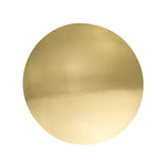 PME Round Mirror Cake Card 8in, Gold, Pack of 3