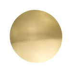 PME Round Mirror Cake Card 12in, Gold, Pack of 3