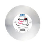 PME Round Mirror Cake Card 8in, Silver, Pack of 3