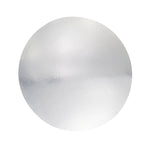 PME Round Mirror Cake Card 8in, Silver, Pack of 3