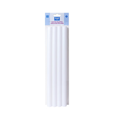 PME White Plastic Dowel Rods 12.5in , Pack of 4