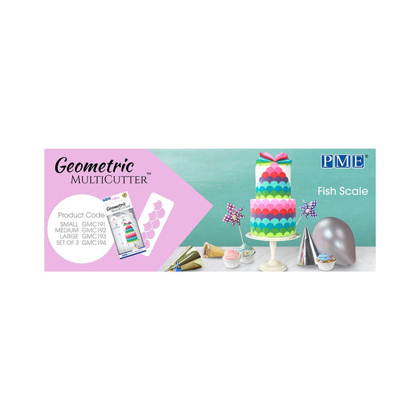 PME Fish Scale Geometric Cutter, Small