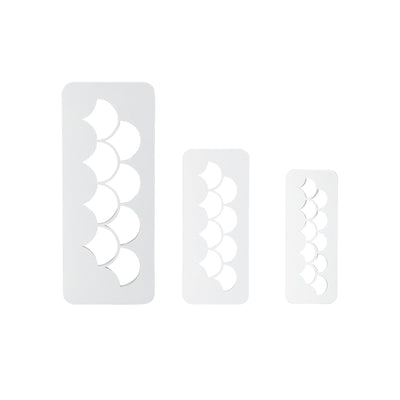 PME Fish Scale Geometric Cutter, Set of 3