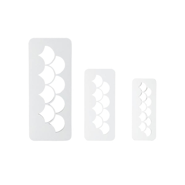 PME Fish Scale Geometric Cutter, Set of 3