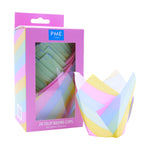 PME Tulip Muffin Cases, Rainbow Stripes