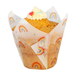 PME Tulip Muffin Cases, Rainbows