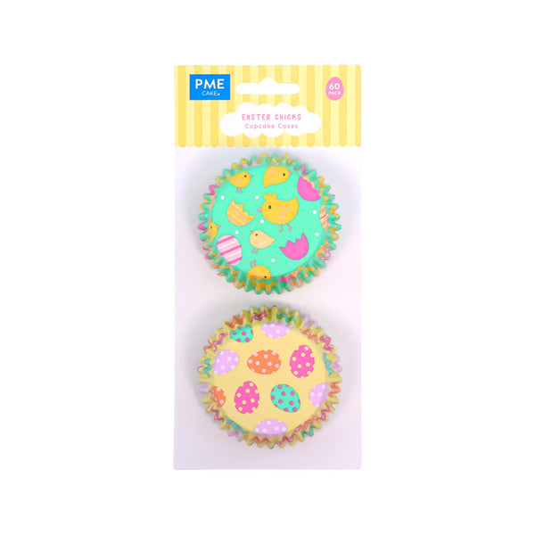 PME Foil Lined Cupcake Cases, Easter Chicks