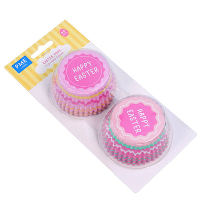 PME Foil Lined Cupcake Cases, Happy Easter
