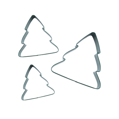 PME Christmas Trees Cookie Cutters, Set of 3
