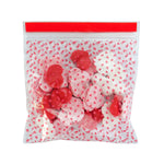 PME Square Valentine’s Day Treat Bags – Love Hearts, Pack of 20