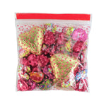 PME Square Valentine’s Day Treat Bags – Love Hearts, Pack of 20