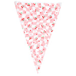 PME Cherry Checkerboard Disposable Icing Piping Bags – 12 in, Pack of 12