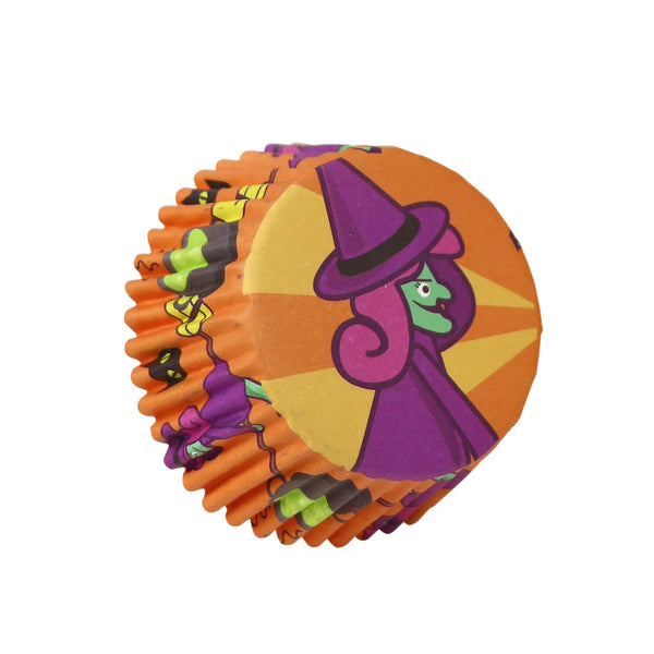 PME Halloween Foil-Lined Cupcake Cases – Wicked Witches, Pack of 30