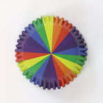 PME Foil-Lined Cupcake Cases – Rainbow Colours, Pack of 30