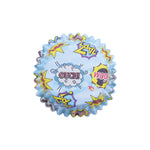 PME Foil-Lined Cupcake Cases – Comic Book, Pack of 30