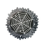 PME Halloween Foil-Lined Cupcake Cases – Spiderwebs, Pack of 30