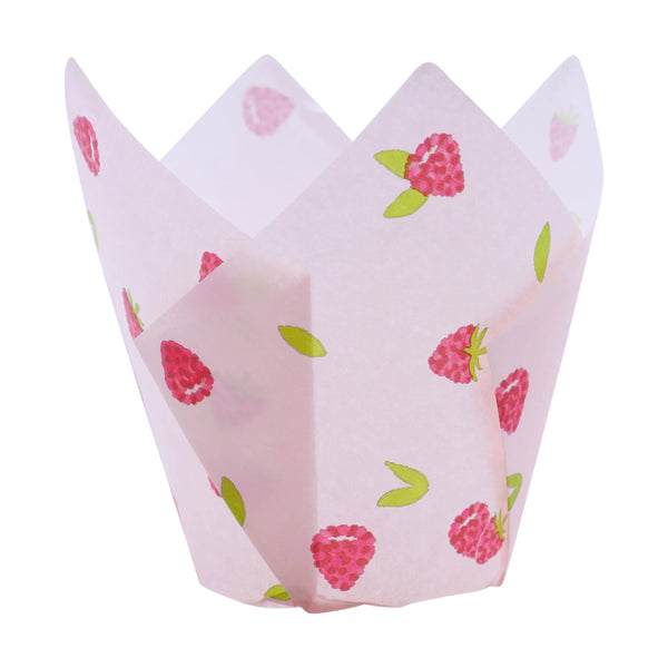 PME Tulip Muffin Cases – Raspberry, Pack of 24