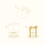PME Crystal Clear Cake Box – 10 in