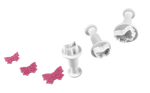 PME Mini Butterfly Plunger Cutters – Small, Medium & Large, Set of 3