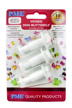 PME Mini Butterfly Plunger Cutters – Small, Medium & Large, Set of 3