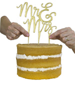 PME Mr & Mrs Script Cake Topper Cutter – 7.3 × 7.7 in