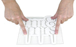 PME Mr & Mrs Modern Cake Topper Cutter – 7.3 × 7.3 in