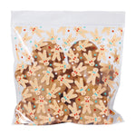PME Christmas Resealable Treat Bags – Gingerbread, Pack of 20