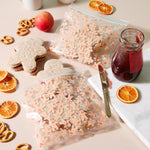 PME Christmas Resealable Treat Bags – Gingerbread, Pack of 20