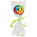PME Clear Lollipop Bags with Silver Ties – 6 × 3.75 in, Pack of 25